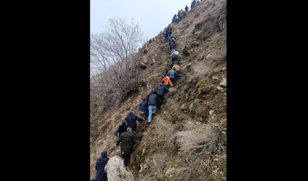 Bitlis'te Can Pazarı! Hafif Ticari Araç Dereye Uçtu